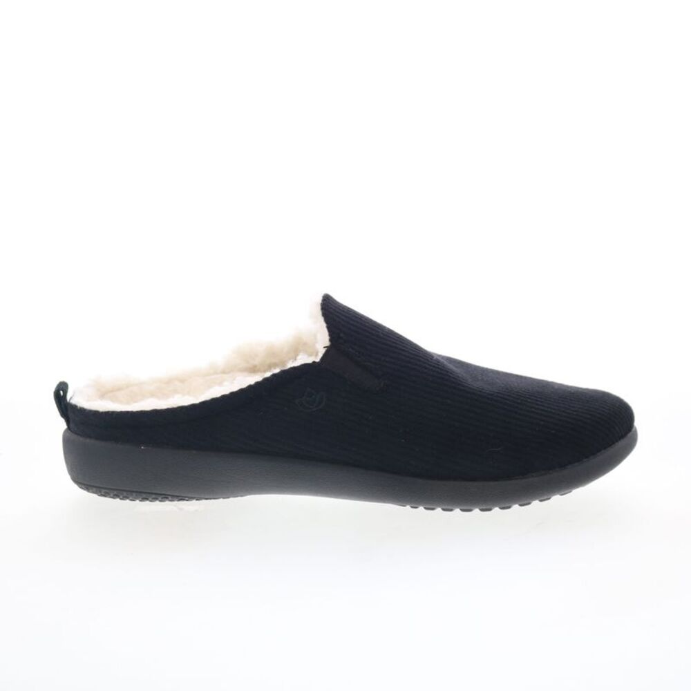 Spenco Mens Dundee Corduroy Black Shoes (NWT)